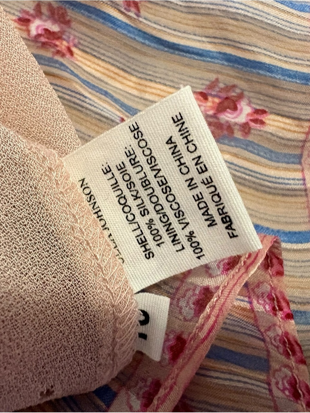 Ulla Johnson Amabelle Silk  dress size 10 - Picture 5 of 5